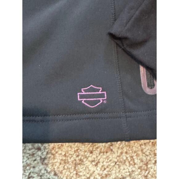 Harley-Davidson Softshell Womens Jacket, fleece lined, Size small, Riding Gear - Picture 10 of 14